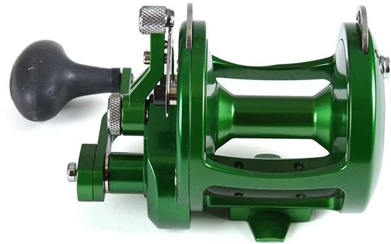 Avet HXW 5/2 Two-Speed Lever Drag Casting Reel Green 3 Avet HXW 5/2 Two-Speed Lever Drag Casting Reel Green - Image 3