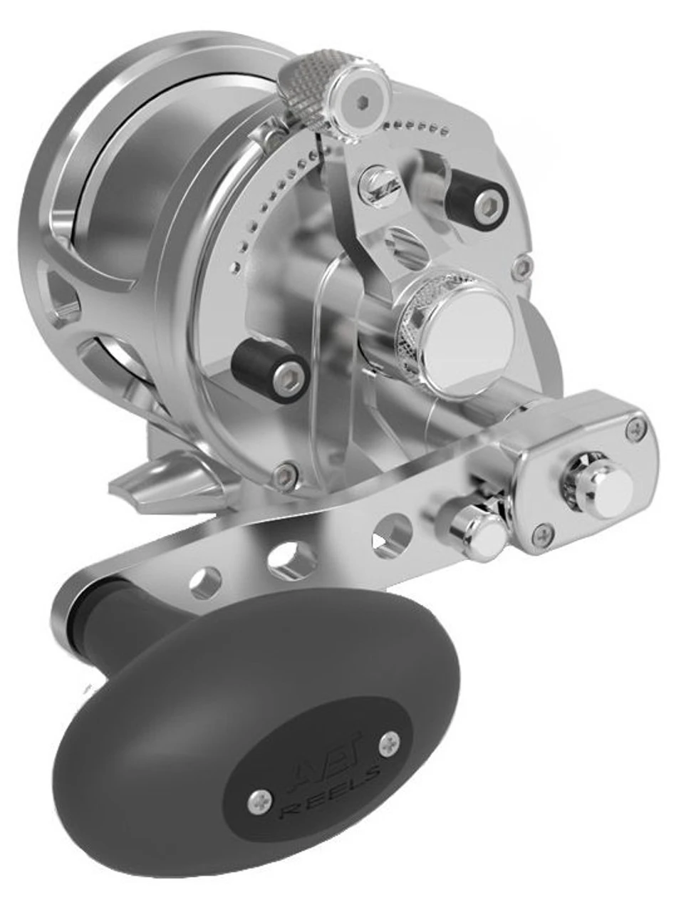 Avet MXJ G2 6/4 2-Speed Reel - Left Hand Silver 2 Avet MXJ G2 6/4 2-Speed Reel - Left Hand Silver - Image 2