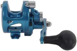 Avet SXJ 5.3 G2 NGP 1 Speed Reel - Blue (No Glide Plate) -Reeltide Gear Shop avet sxj 5 3 g2 rh bl ngp reel 91065.1670343026