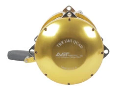 Avet T-RX 130 2-Speed Lever Drag Big Game Reel - Gold -Reeltide Gear Shop avet tr x 130 2 speed lever drag big game reel gold 46430.1650992293