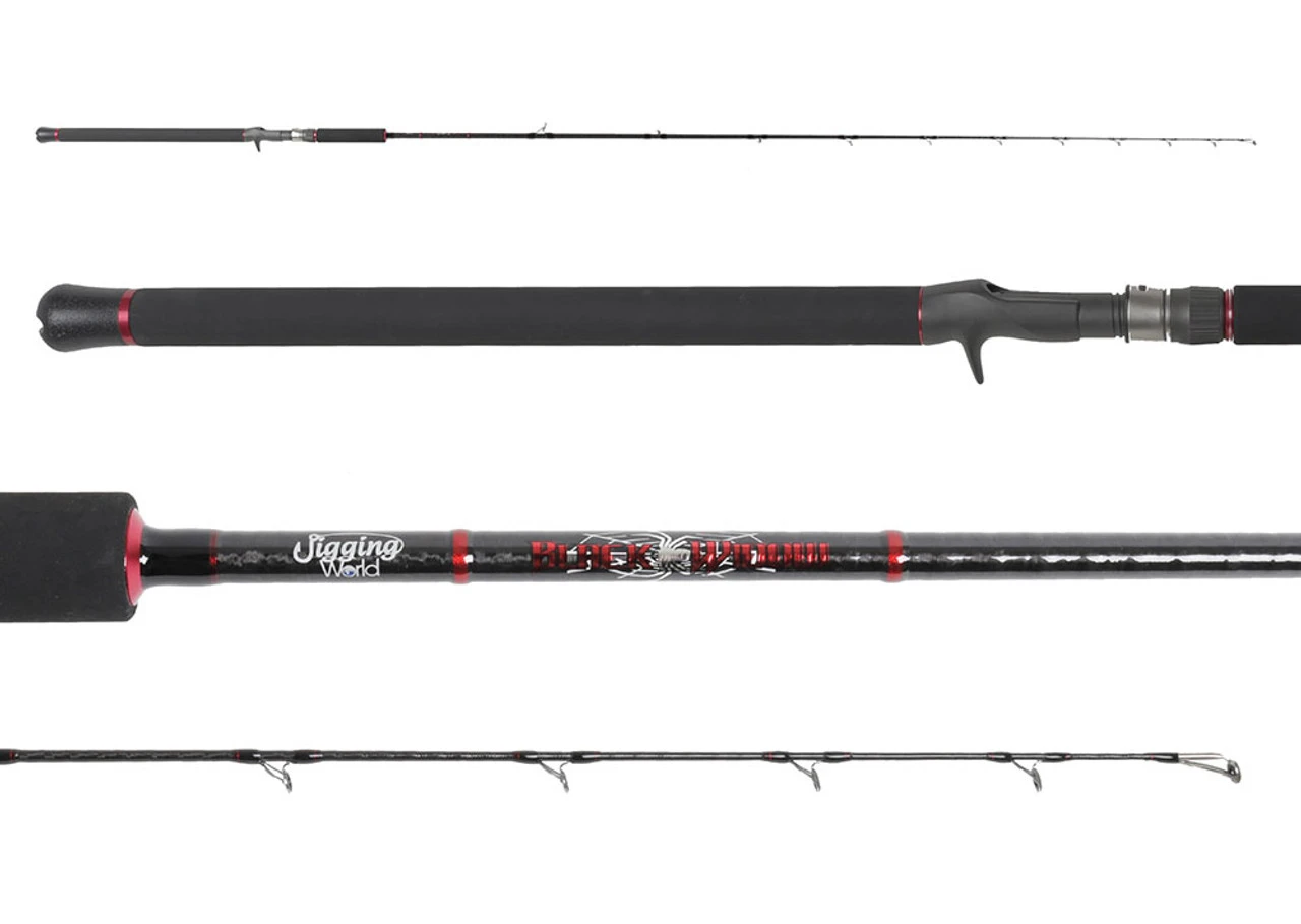 Jigging World Black Widow Conventional Jigging Rods 2 Jigging World Black Widow Conventional Jigging Rods - Image 2