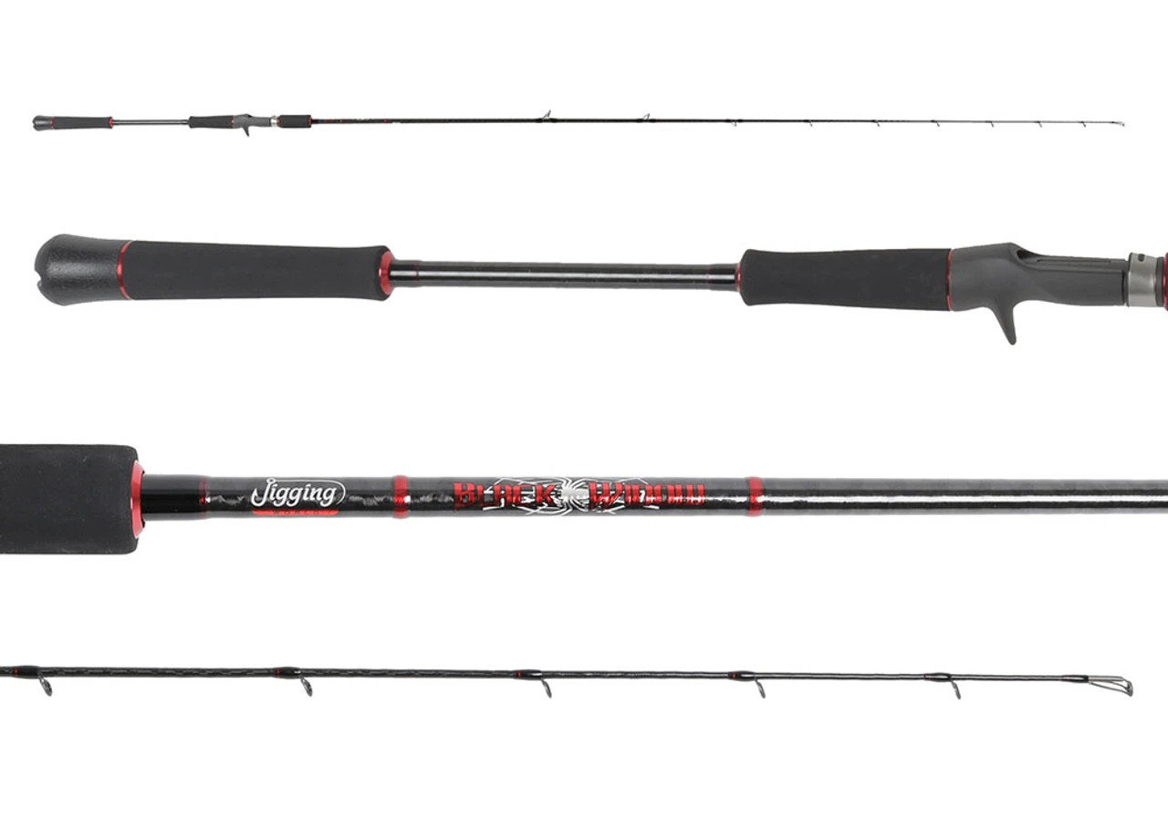 Jigging World Black Widow Conventional Jigging Rods 1 Jigging World Black Widow Conventional Jigging Rods