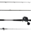 Ocean Tackle International Pitch Black Inshore OTI-PBI701MHFA/Daiwa Lexa LX-HD3000-H-P Combo