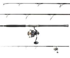 Ocean Tackle International OTI-TS27102540 Popping Rod/Daiwa SALTIGA8000-H Spinning Reel Combo