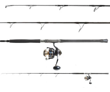 Ocean Tackle International OTI-TS27102540 Popping Rod/Daiwa SALTIGA8000-H Spinning Reel Combo 1 Ocean Tackle International OTI-TS27102540 Popping Rod/Daiwa SALTIGA8000-H Spinning Reel Combo
