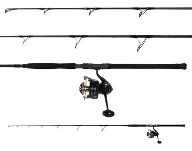 Ocean Tackle International OTI-TS286080 Popping Rod/Daiwa SALTIGA18000-H Spinning Reel Combo 1 Ocean Tackle International OTI-TS286080 Popping Rod/Daiwa SALTIGA18000-H Spinning Reel Combo