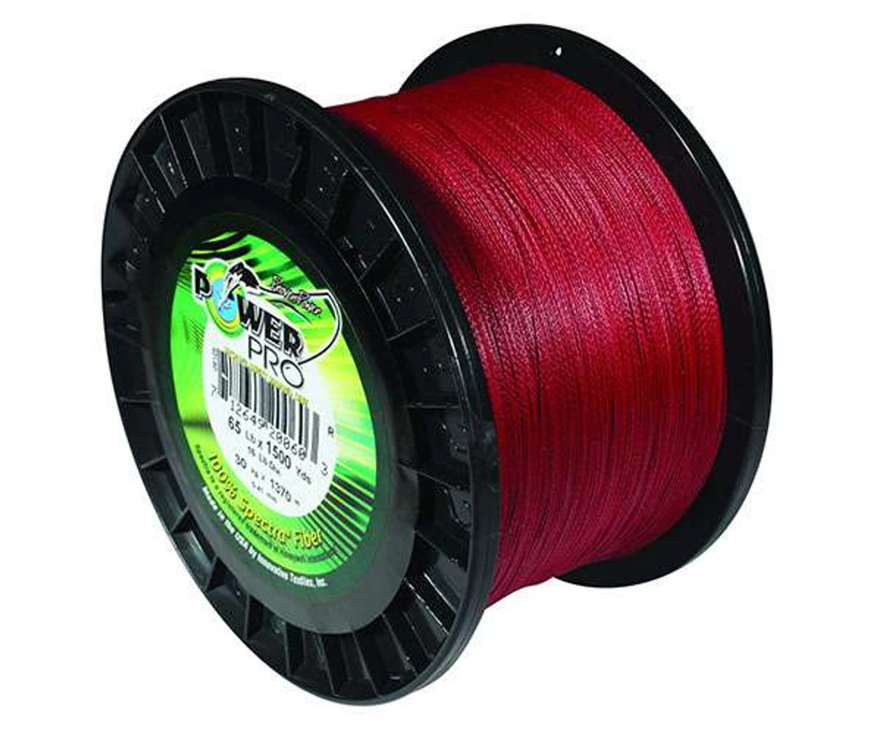 Power Pro PowerPro Braided Spectra Fiber Fishing Line - Vermilion Red - 300yds. 2 Power Pro PowerPro Braided Spectra Fiber Fishing Line - Vermilion Red - 300yds. - Image 2