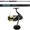 TackleDirect SPSW6000HGA/TDSBS701MH Silver Hook Boat Spinning Combo